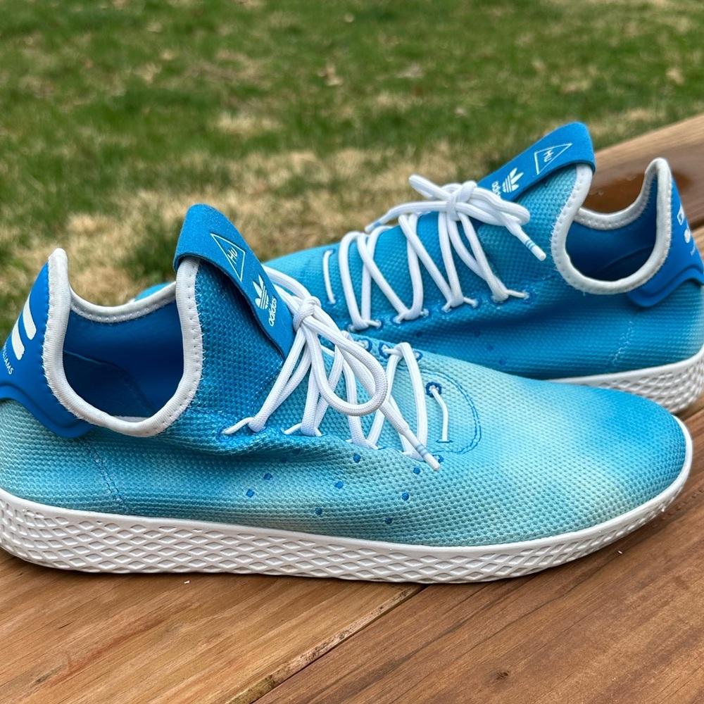 adidas x Pharrell Tennis Hu Holi 'Bright Blue' - Picture 10 of 11